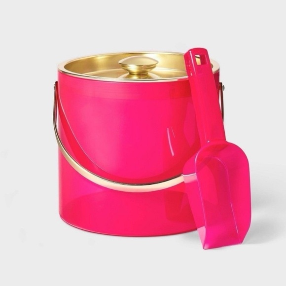 Tabitha Brown Bright Ice Bucket With Scoop - Picture 1 of 7